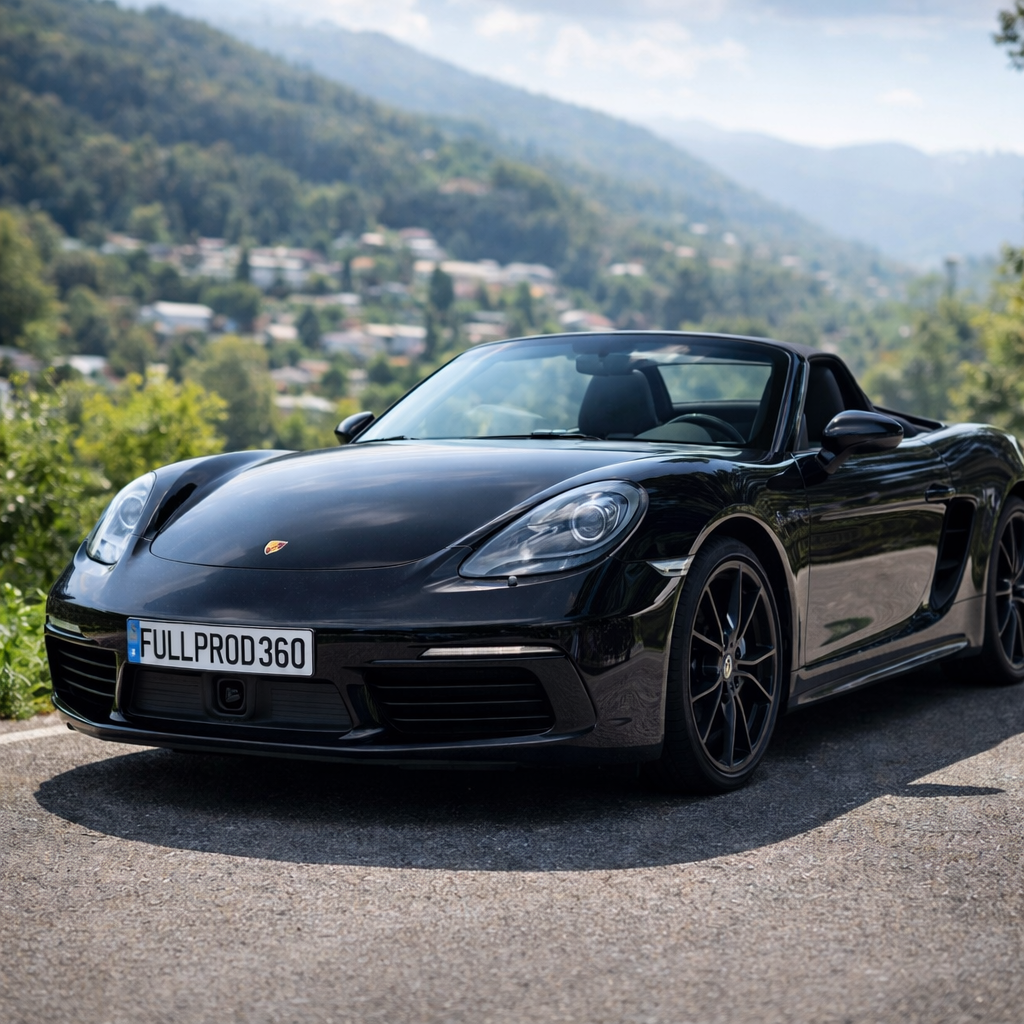 Location Location Porsche 718 Boxster pour tournage et shooting photo - Full Prod 360
